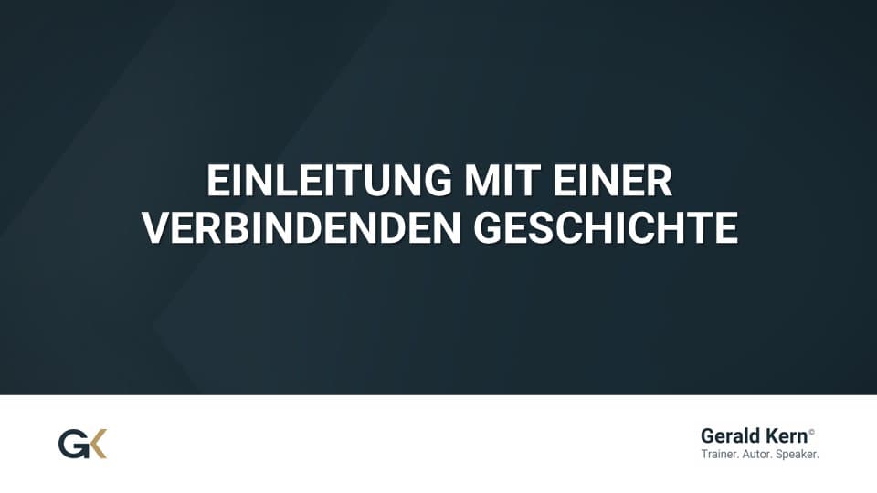 Eine Trauerrede beginnt am besten mit einer verbindenden Geschichte, die Nähe zur Trauergemeinde schafft und den Verstorbenen würdigt